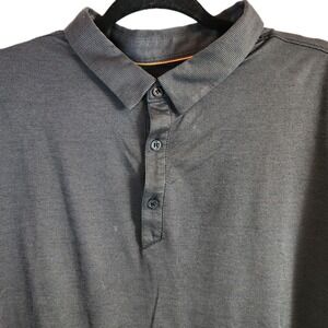 Modern Ambition Men's Golf Polo Shirt Sz 2XL Gray Stretch Moisture Wicking XXL